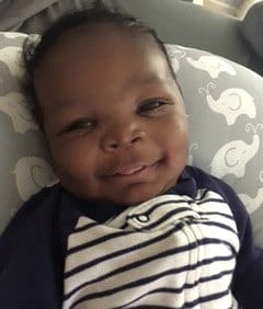 Noah at 8 weeks old