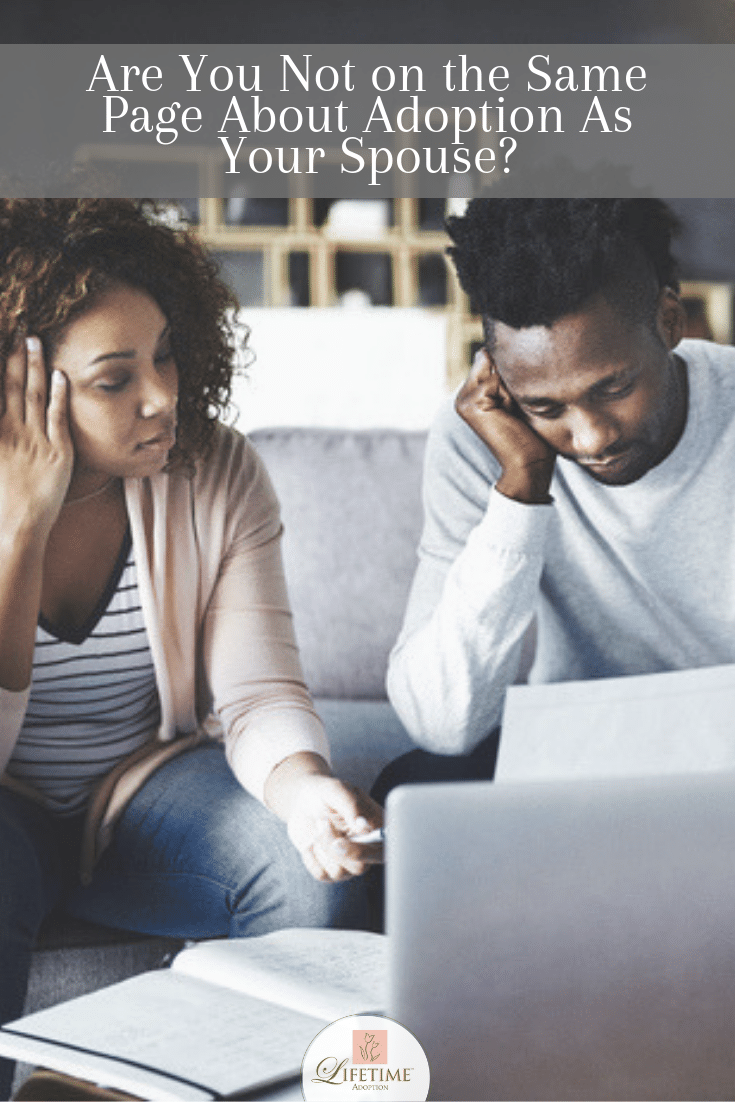 When You’re Not on the Same Page About Adoption As Your Spouse #adoption #hopingtoadopt #waitingtoadopt #wantingtoadopt