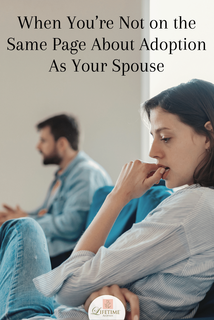 When You’re Not on the Same Page About Adoption As Your Spouse #adoption #hopingtoadopt #waitingtoadopt #wantingtoadopt
