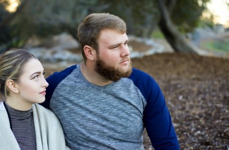 Blaine and his girlfriend