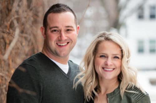 Hopeful adoptive parents Justin and Kelli from Minnesota