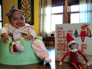 baby with her elf