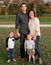 Christian adoptive couple Brad and Mandy and their children