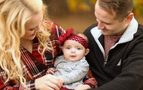 Kyle and Jeanna were blessed to adopt a baby girl through our Christian adoption services